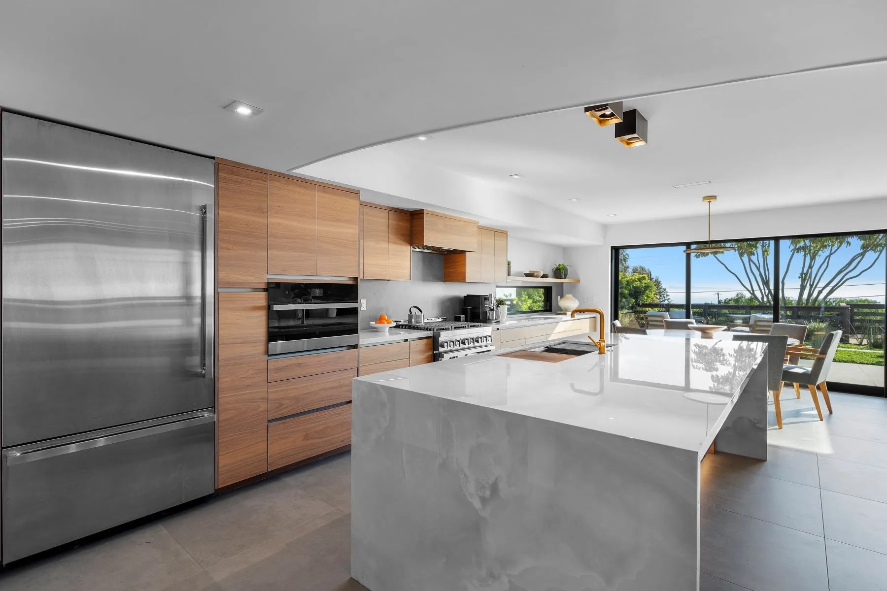 Mid-Century Modern Remodel Home Kitchen