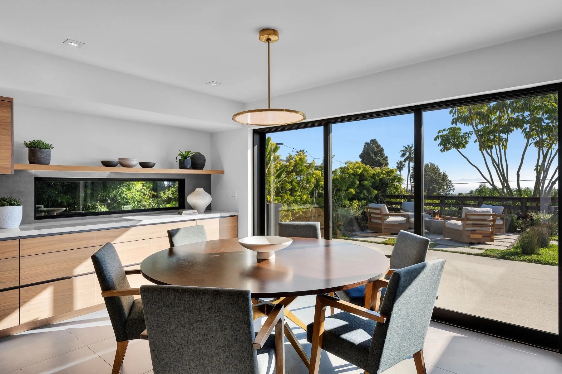 Mid-Century Modern Remodel Home Dining Area
