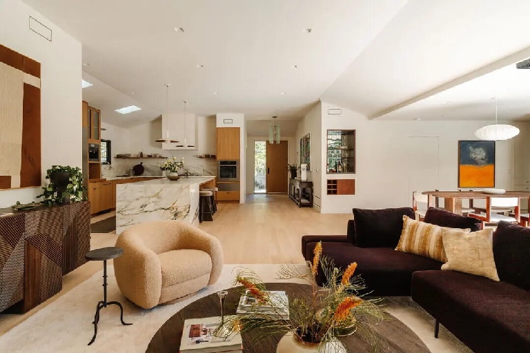 Los Angeles Home Remodel Living Area