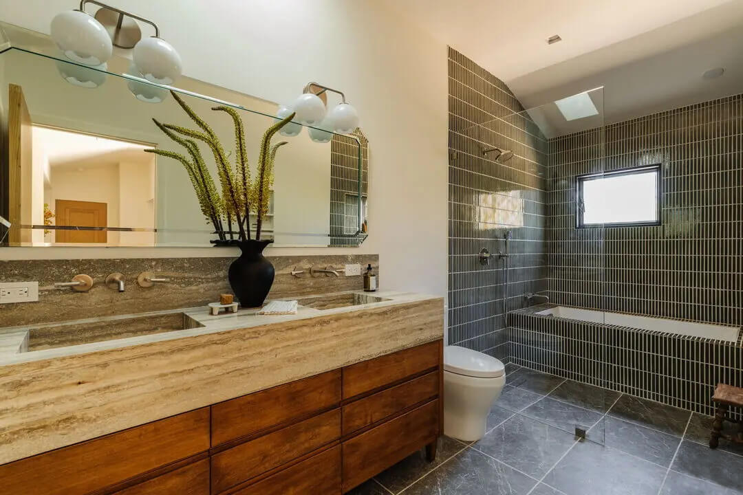 Los Angeles Home Remodel Contemporary Master Bathroom