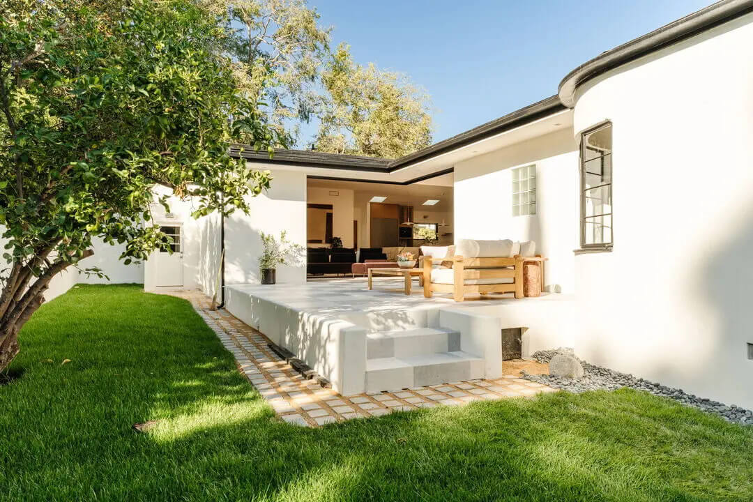 Los Angeles Home Remodel Patio and Rear Yard