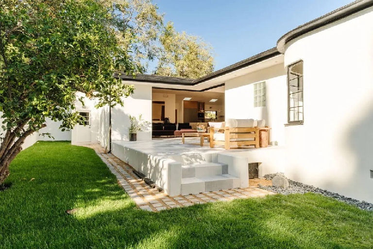 Los Angeles Home Remodel Patio and Rear Yard